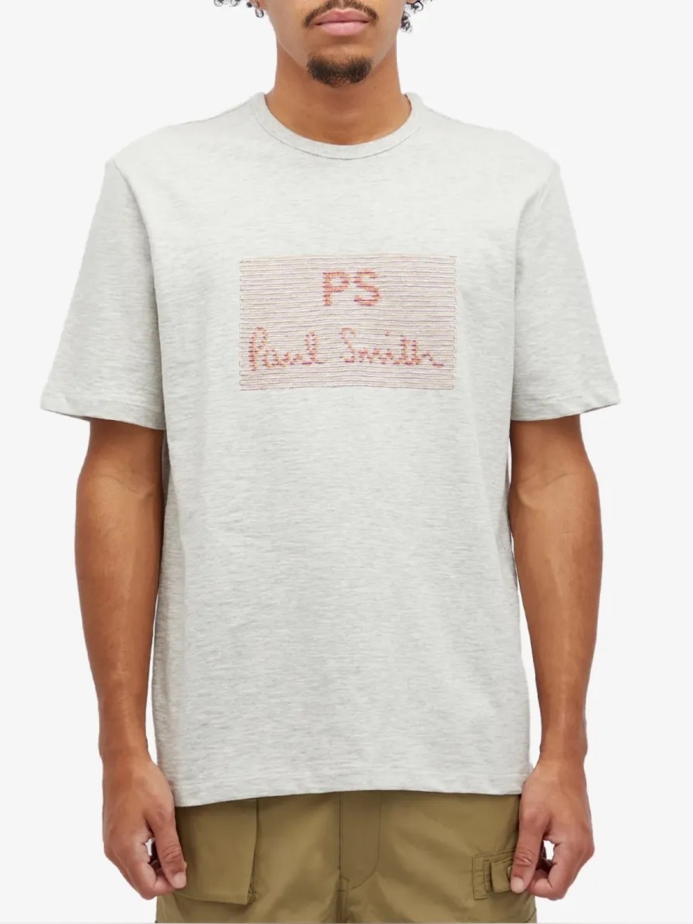 Paul Smith Men's Logo T-Shirt Grey xl